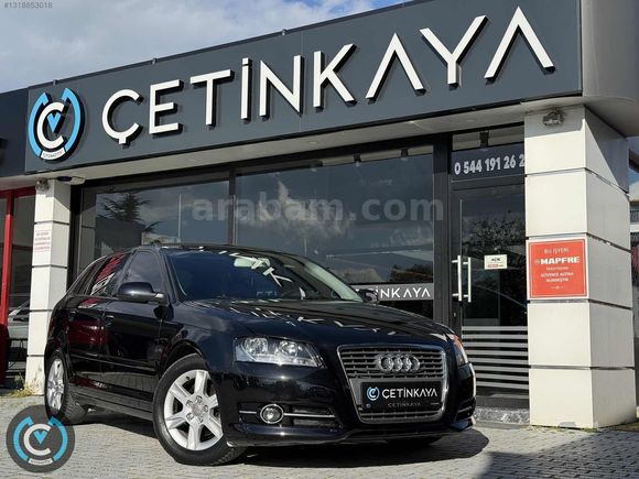 ÇETİNKAYA'DAN 2011 AUDİ A-3 1.4 TFSİ,ATTRACTİON,OTOMATİK,BAKIMLI