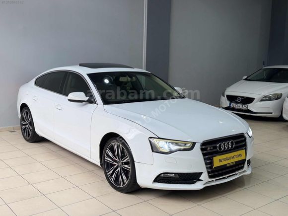 BEYOĞLU MOTORS 2013 AUDI A5 SPORTBACK 2.0 TDI