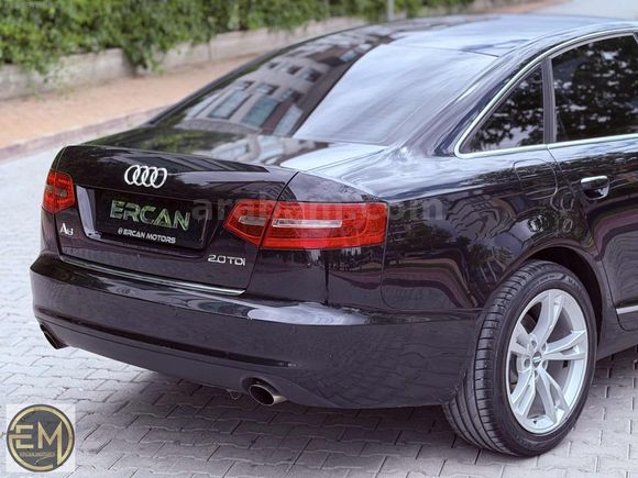 ERCAN MOTORS'DAN AUDİ A6 2.0 TDI DEĞİŞENSZ+HASAR KAYITSZ