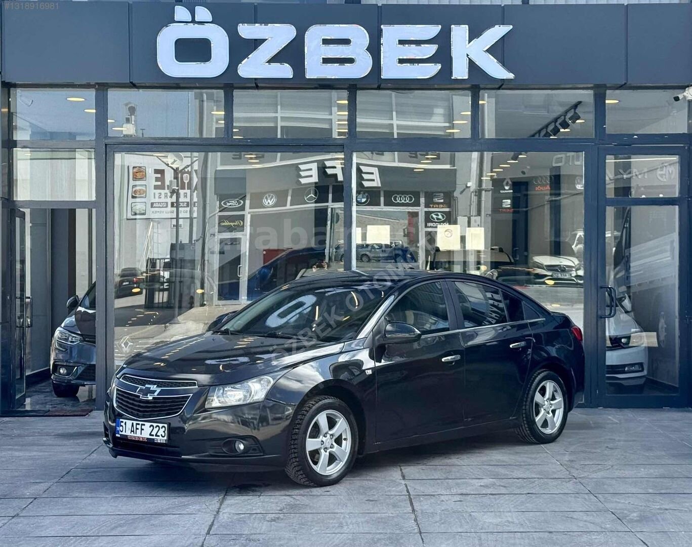 Galeriden Chevrolet Cruze 1.6 LS Plus 2010 Model Niğde 247.000 km Siyah 4