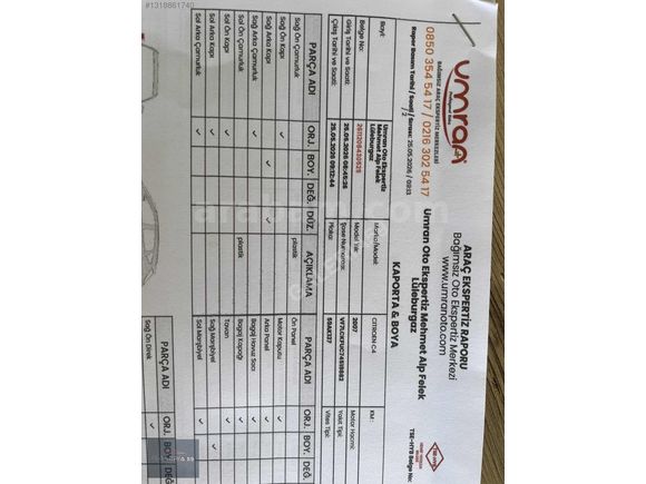 Galeriden Citroen C4 1.4 SX 2007 Model Tekirdağ 260.000 km Siyah