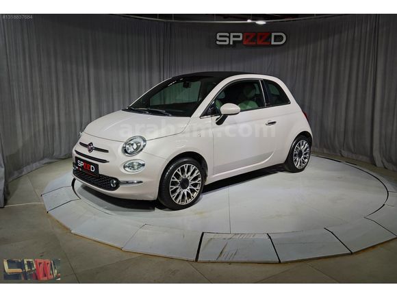 SPEED'DEN 2019 FIAT 500c 1.2 8v STAR DUALOGIC CABRIO HATASIZ