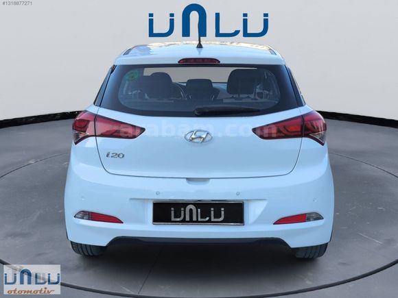 ÜNLÜ den 2017 BOYASIZ İ20 1.4 MPİ ELİTE 75 BİN KM