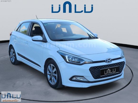 ÜNLÜ den 2017 BOYASIZ İ20 1.4 MPİ ELİTE 75 BİN KM