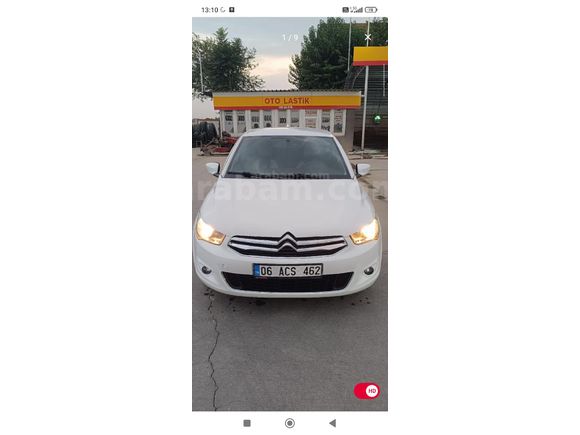 Sahibinden Citroen C-Elysée 1.6 HDi Attraction 2016 Model  220.000 km Beyaz