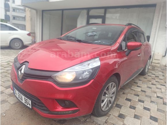 Sahibinden Renault Clio 1.5 dCi SportTourer Joy 2017 Model  185.000 km kırmızı
