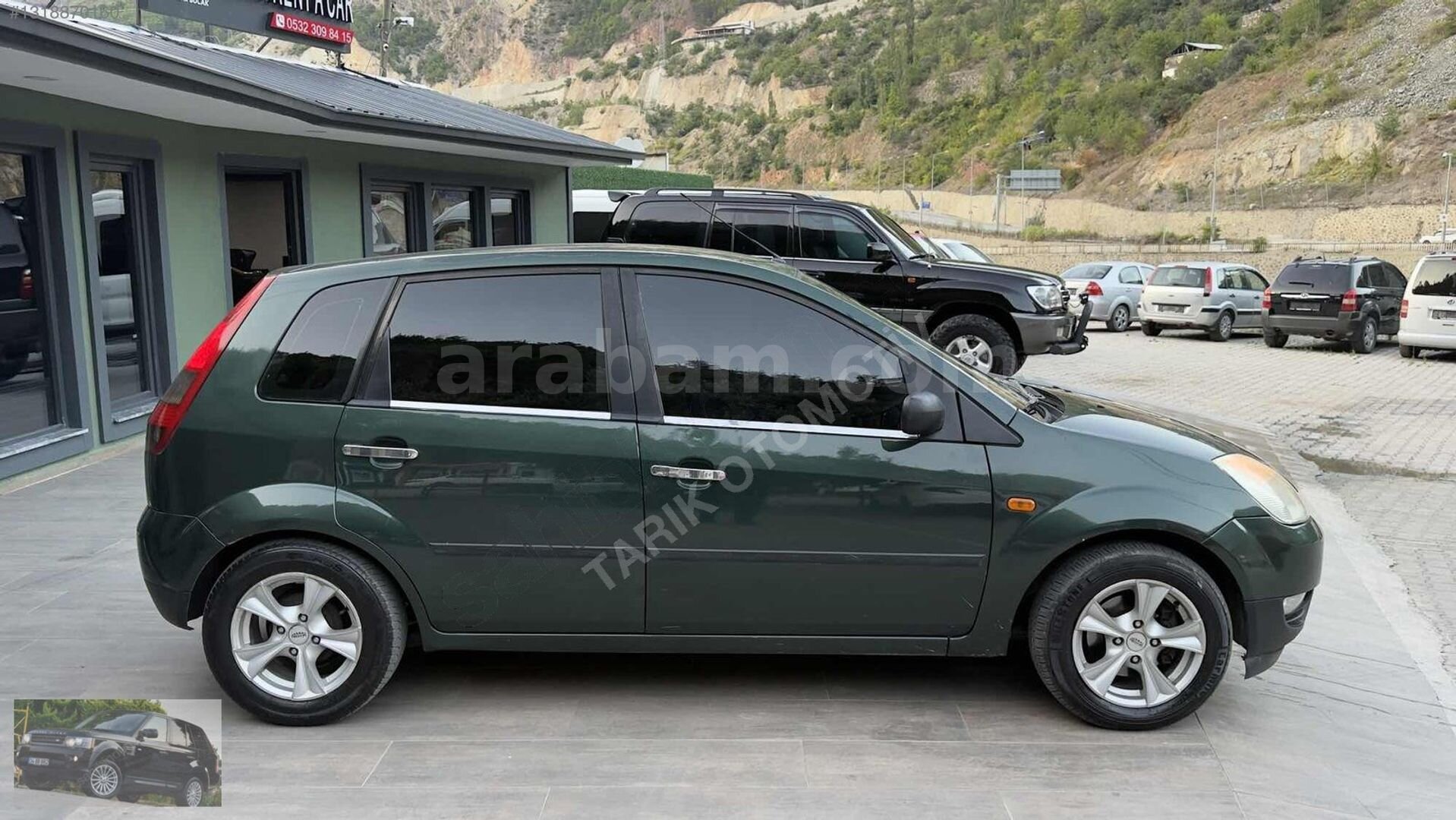 Galeriden Ford Fiesta 1.4 TDCi Comfort 2004 Model Artvin 351.000 km Yeşil 7