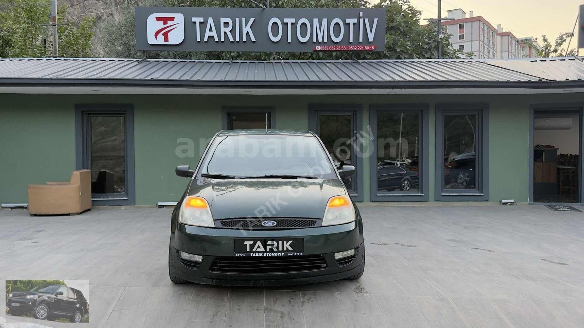 Galeriden Ford Fiesta 1.4 TDCi Comfort 2004 Model Artvin 351.000 km Yeşil 1