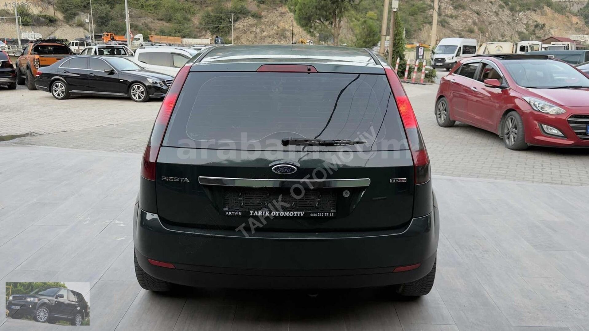 Galeriden Ford Fiesta 1.4 TDCi Comfort 2004 Model Artvin 351.000 km Yeşil 5