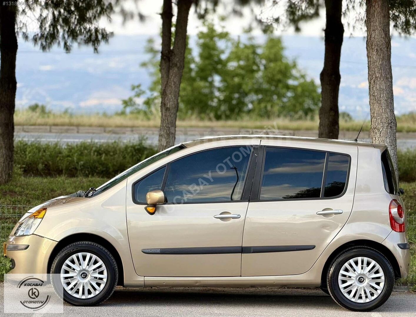 Galeriden Renault Modus 1.6 Dynamique 2006 Model Denizli 213.000 km Bej 4