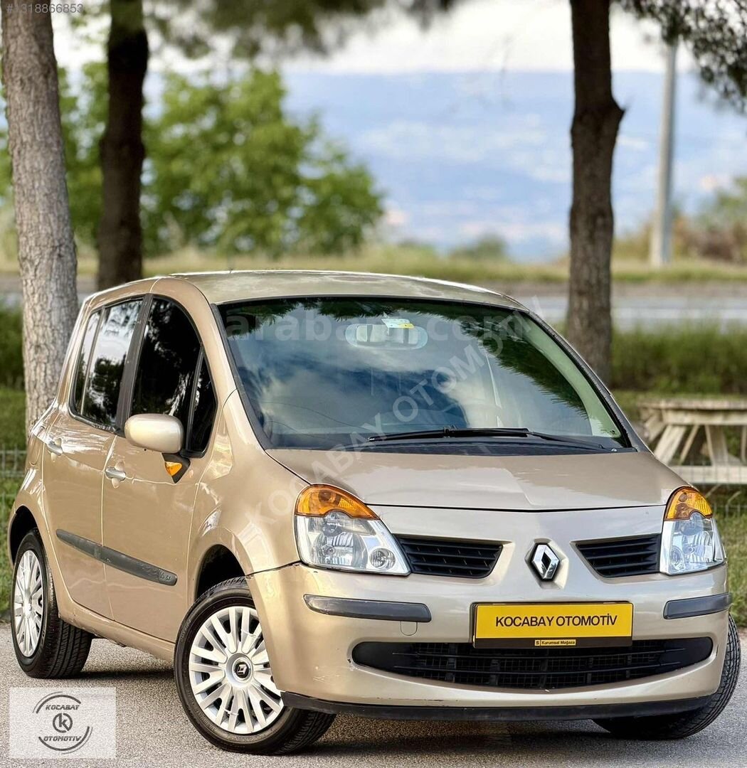 Galeriden Renault Modus 1.6 Dynamique 2006 Model Denizli 213.000 km Bej 3