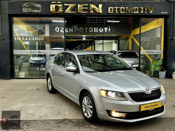 2015 OCTAVİA STYLE CR 168.000 KM'DE İÇİ BEJ K.K 12 TKST