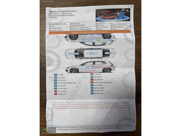 BEYEFENDİ AUTO 2018 RENAULT CLİO 1.5 DCİ TOUCH