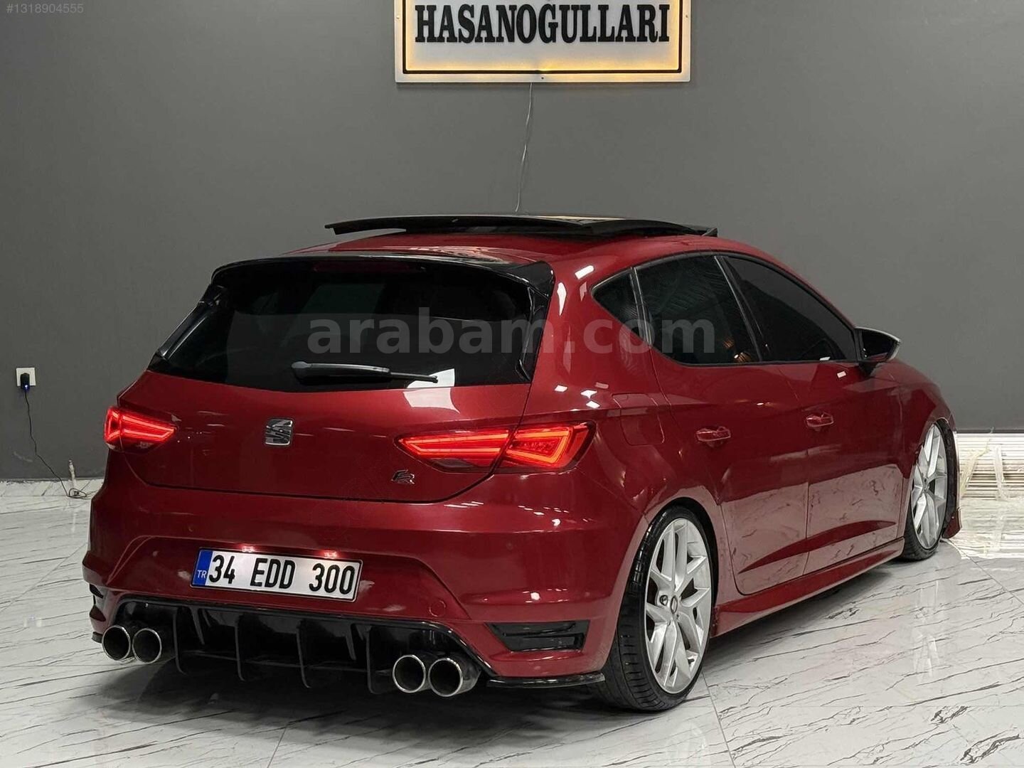 Galeriden Seat Leon 1.4 TSI FR 2018 Model Yozgat 195.000 km Kırmızı 4