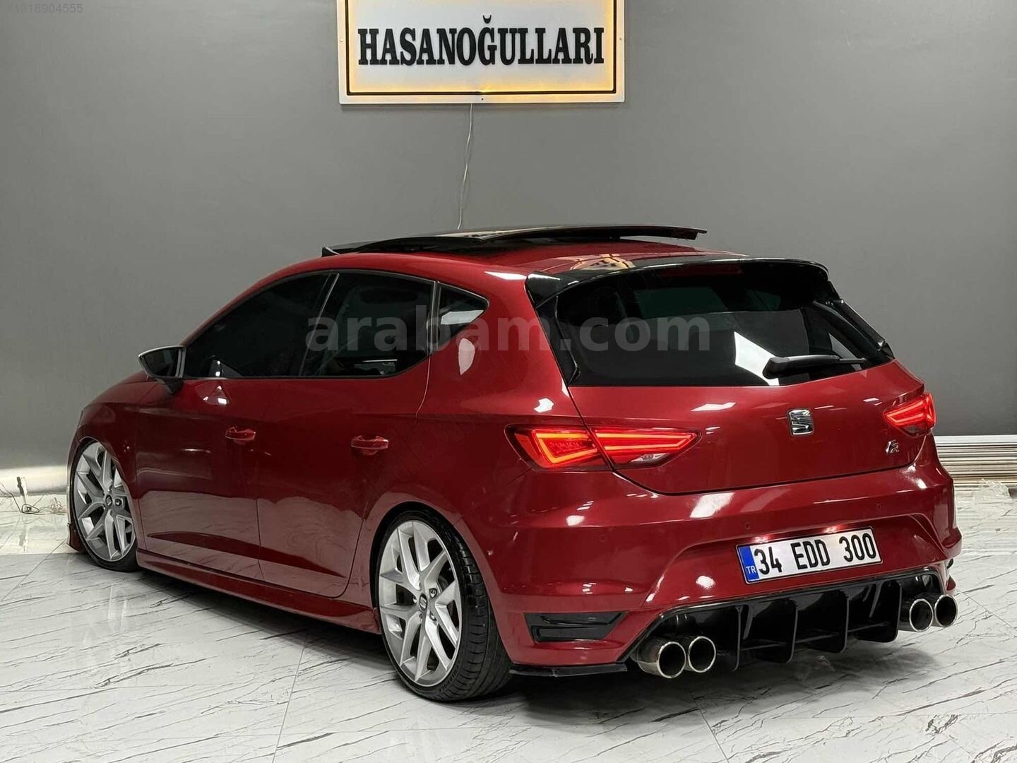 Galeriden Seat Leon 1.4 TSI FR 2018 Model Yozgat 195.000 km Kırmızı 5