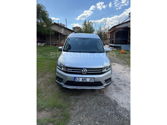 Sahibinden Volkswagen Caddy 2.0 TDI Alltrack 2017 Model  102.000 km Gri (Gümüş)