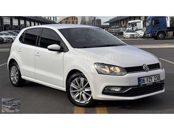 ANINDA KREDİ 2016 VW POLO 1.4 DİZEL OTOMATİK COMFORTLINE HATASIZ