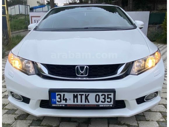 Sahibinden Honda Civic 1.6 Elegance 2013 Model  245.000 km Beyaz