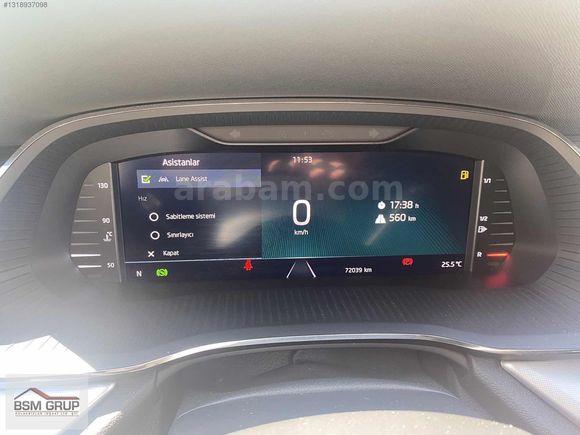 72 000 KM DE HATASIZ BOYASIZ DEĞİŞENSİZ FULL SERVİS BAKIMLI