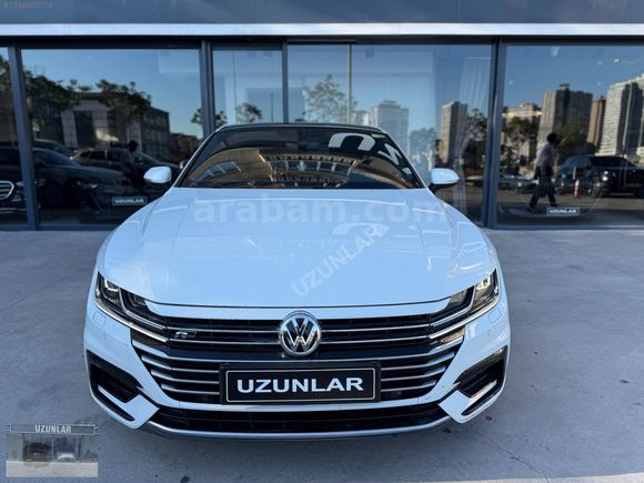2019 VW ARTEON 2.0 TDİ R-LİNE 4X4 20''JANT MASAJ ISITMA 240 HP