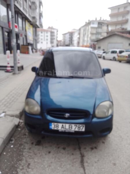 Sahibinden Hyundai Atos 1.0 GLS 1999 Model Ankara 260.000 km Mavi