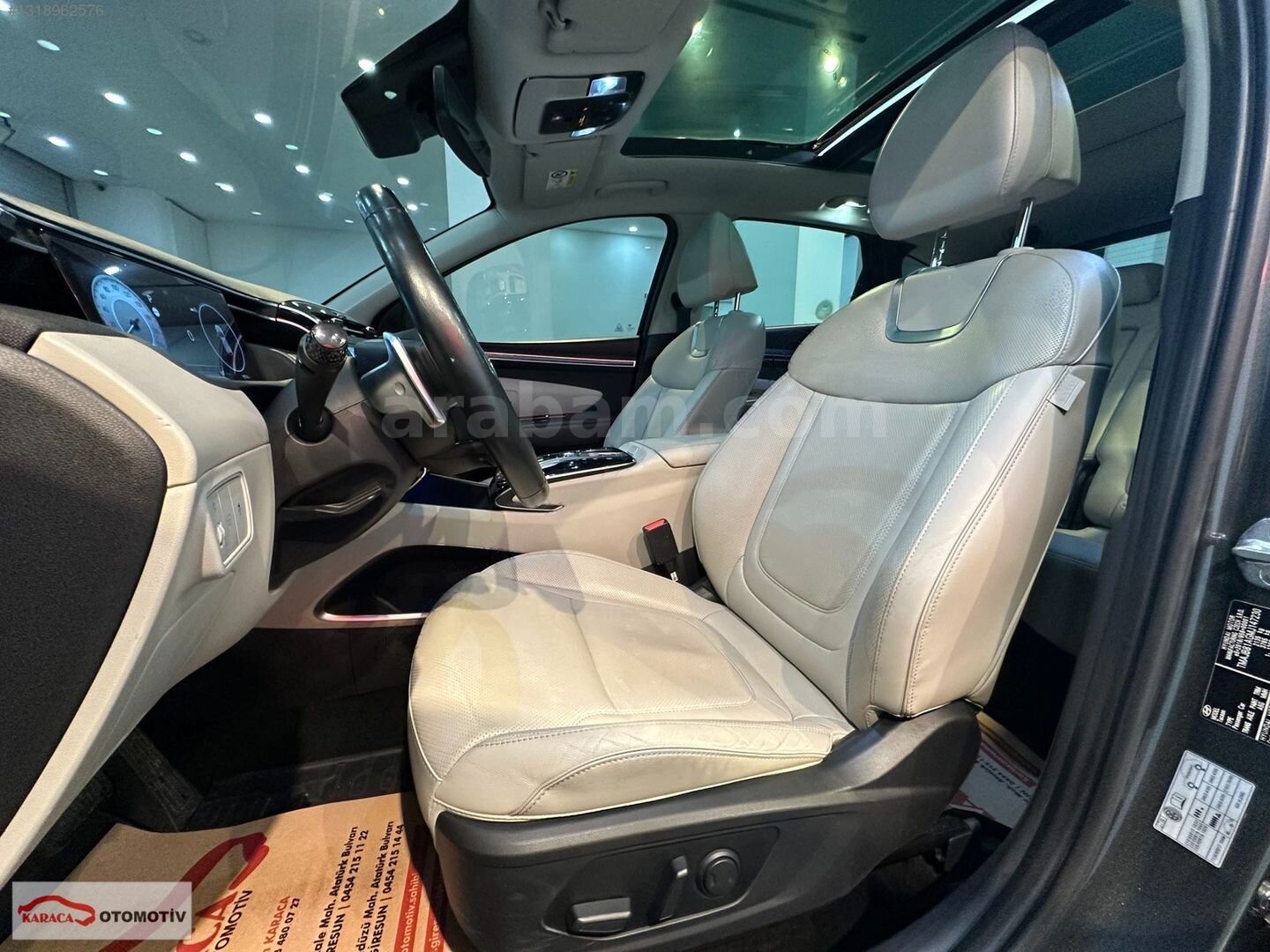 KARACA'dan 2021 TUCSON 1.6 CRDI ELİTE CAM TAVAN 97.000KM 7