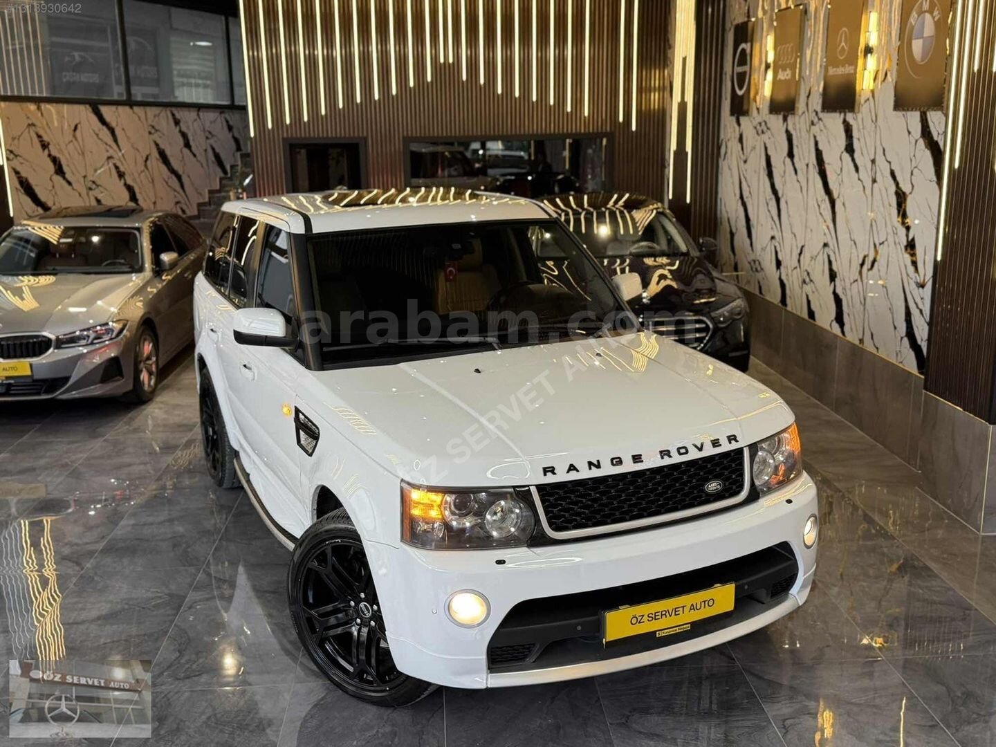 Galeriden Land Rover Range Sport 3.0 SDV6 HSE 2013 Model Gaziantep 296.000 km Beyaz 2