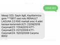 Galeriden Renault Laguna 2.0 RXE 1996 Model Kars