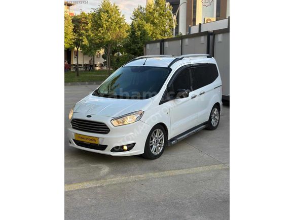 2018 MODEL FORD COURİER 1.6 TDCI TİTANİUM PLUS KREDİ K. 12 TKST