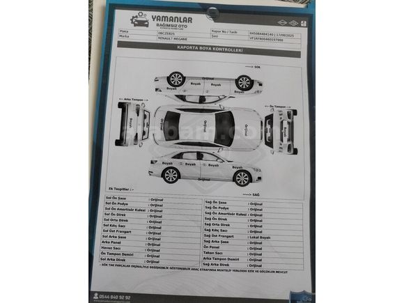 Sahibinden Renault Megane 1.5 dCi Touch 2018 Model