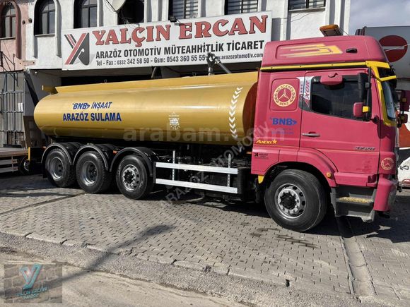 Arazöz Su Tankeri Üst Yapı Ekipman Yapım Tadilat Basınç Sistemi