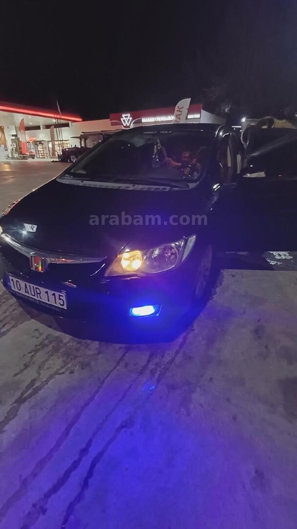 Sahibinden Honda Civic 1.6i VTEC Dream 2007 Model Balıkesir 252.000 km Siyah 2