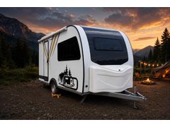 2023 Model Full Yapılı Çekme Karavan | 4 Kişilik | 750 KG Altı