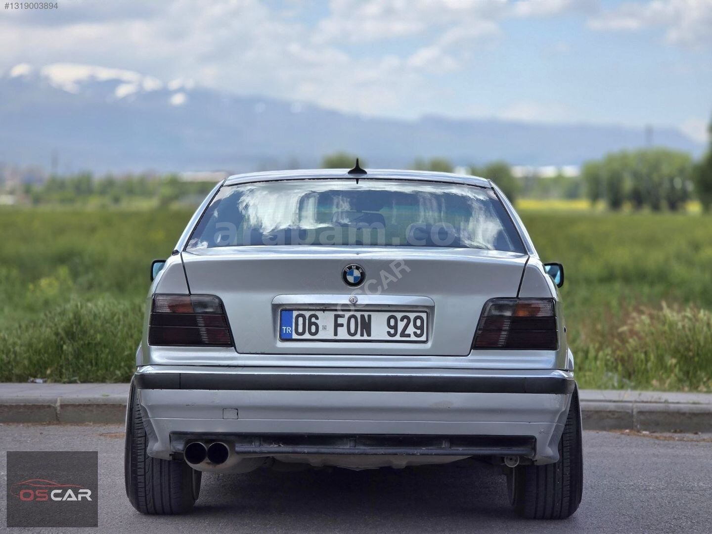 Galeriden BMW 3 Serisi 318i Standart 1994 Model Kayseri 508.000 km Gri 4