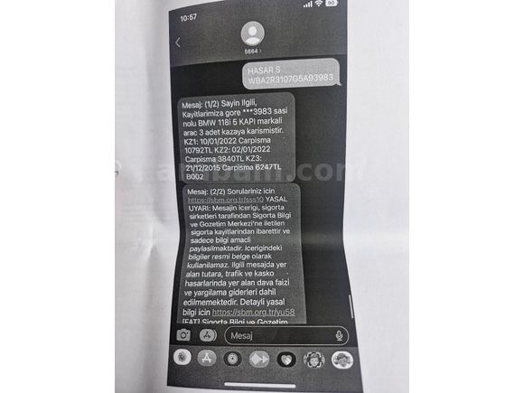 Sahibinden BMW 1 Serisi 118i M Plus 2015 Model