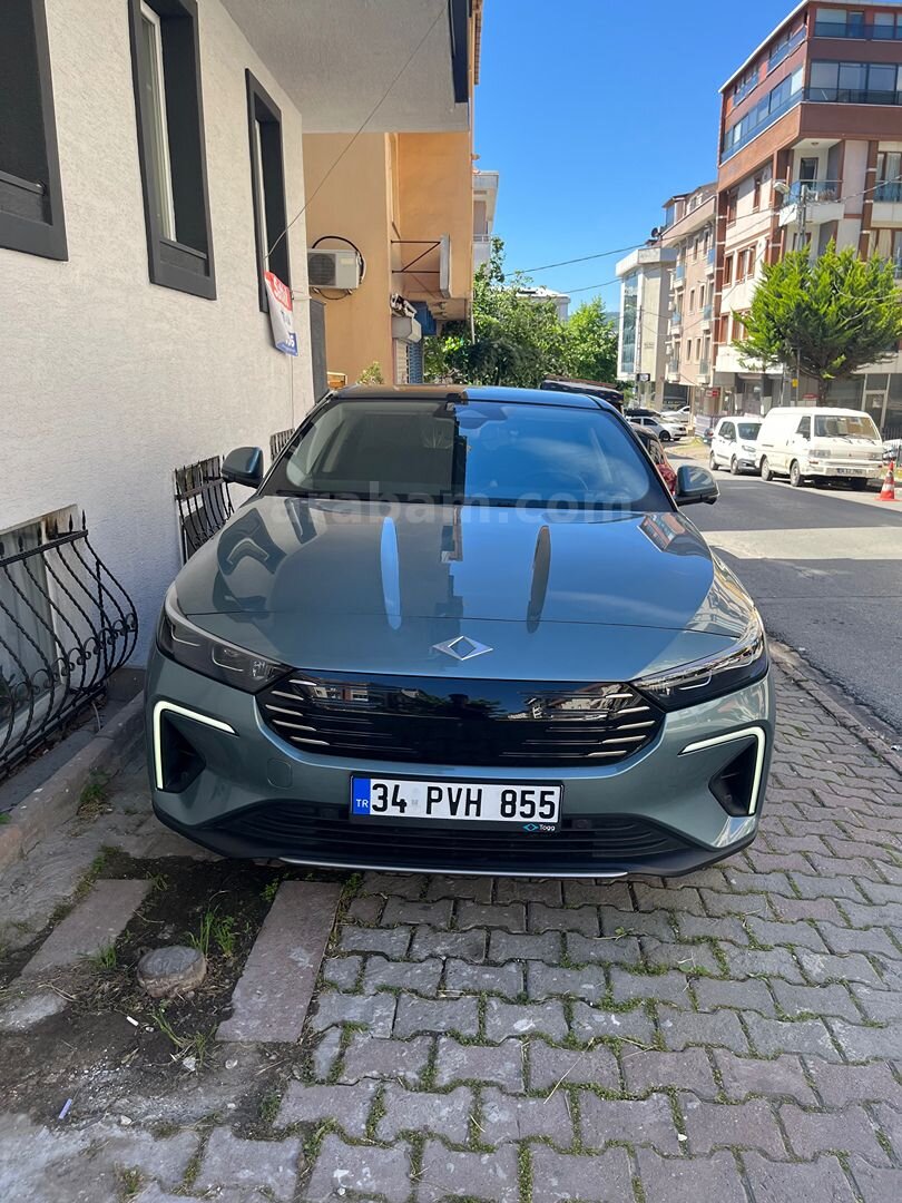 Sahibinden TOGG T10F V2 Uzun Menzil 2025 Model İstanbul 12.000 km Turkuaz 1