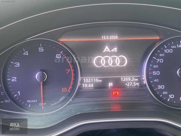 AUDI A4 SEDAN SUNROOF'LU BAKIMLI