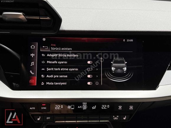 Umut Auto'dan Audi A3 35 TFSI 150 HP S Line
