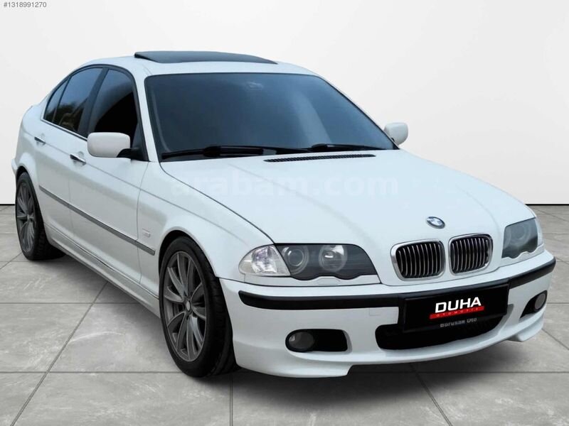Galeriden BMW 3 Serisi 320i 2000 Model Ankara 340.000 km Beyaz