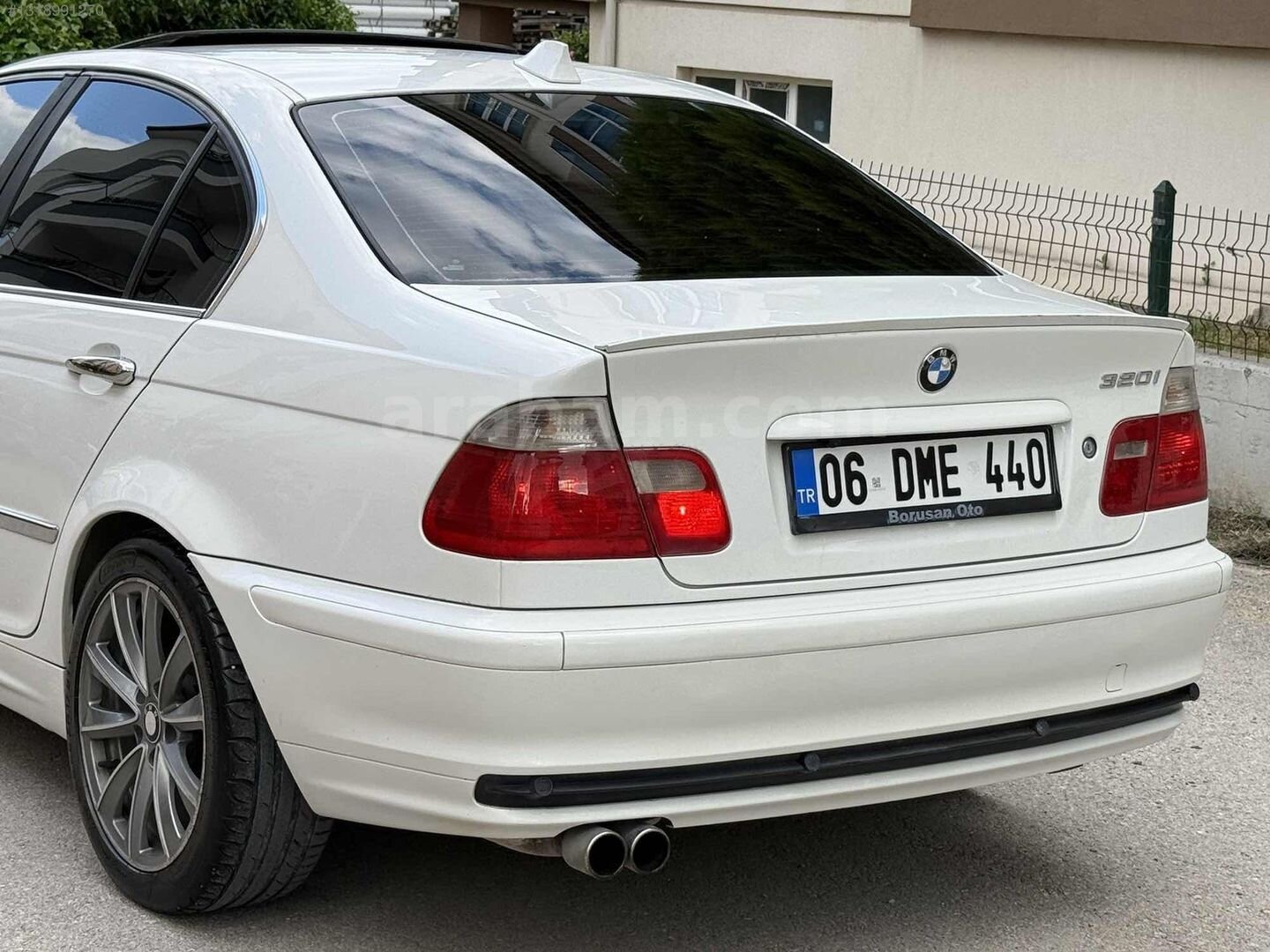 Galeriden BMW 3 Serisi 320i 2000 Model Ankara 340.000 km Beyaz 7