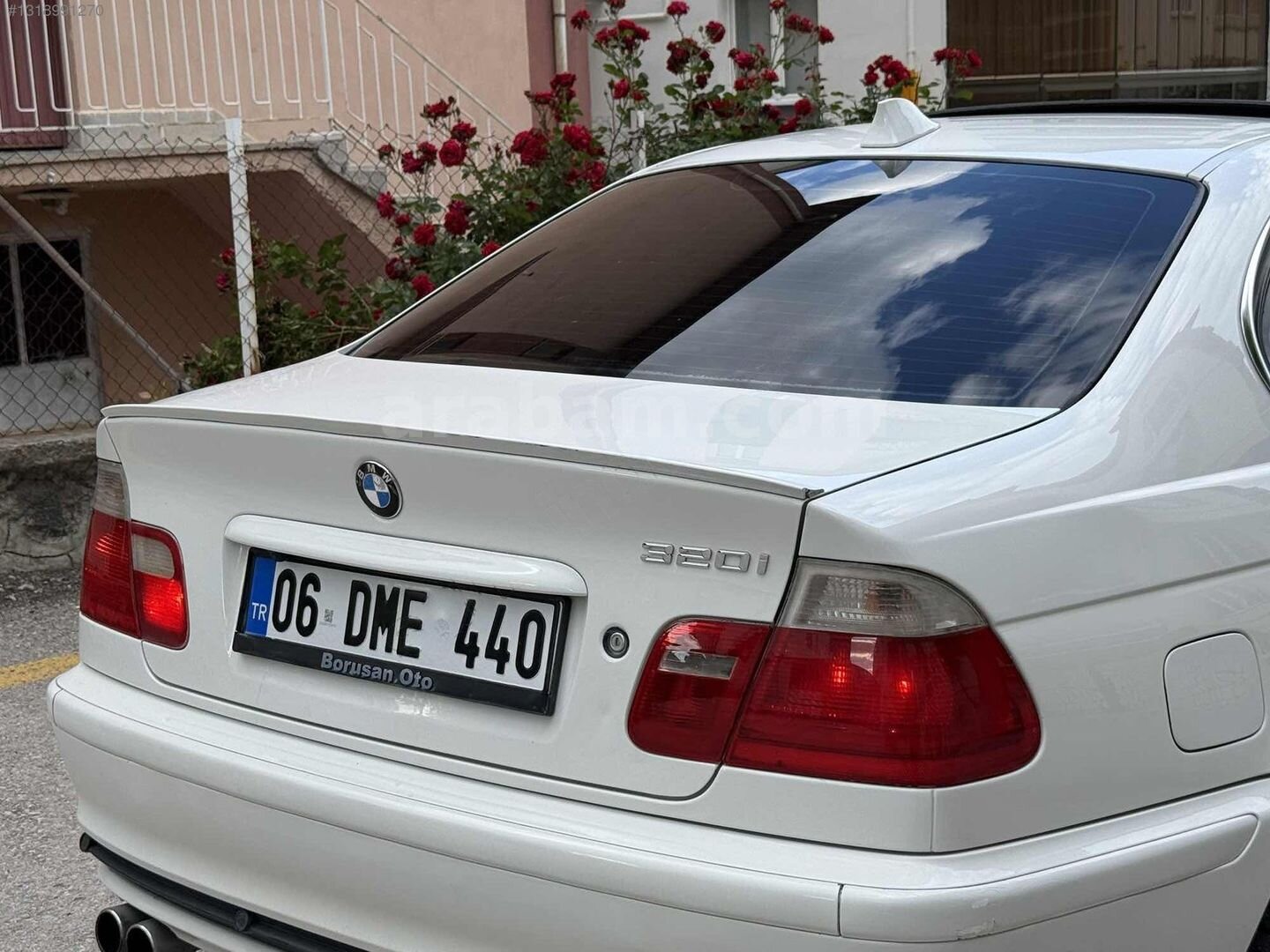Galeriden BMW 3 Serisi 320i 2000 Model Ankara 340.000 km Beyaz 4