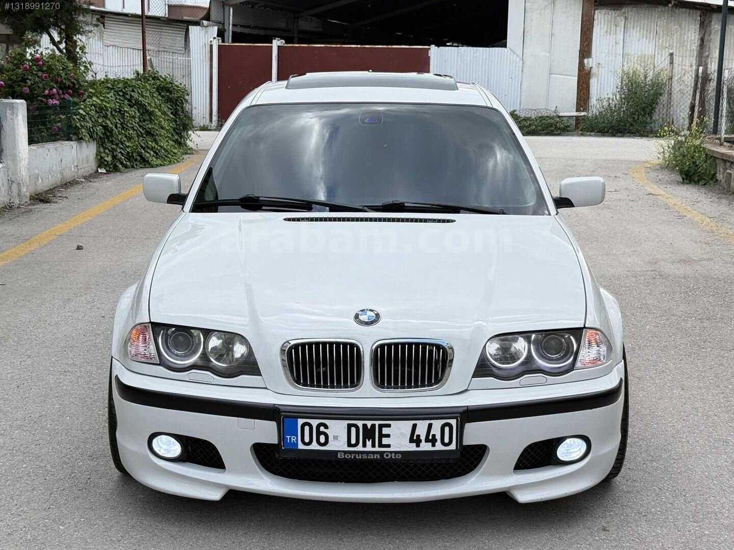 Galeriden BMW 3 Serisi 320i 2000 Model Ankara 340.000 km Beyaz 6