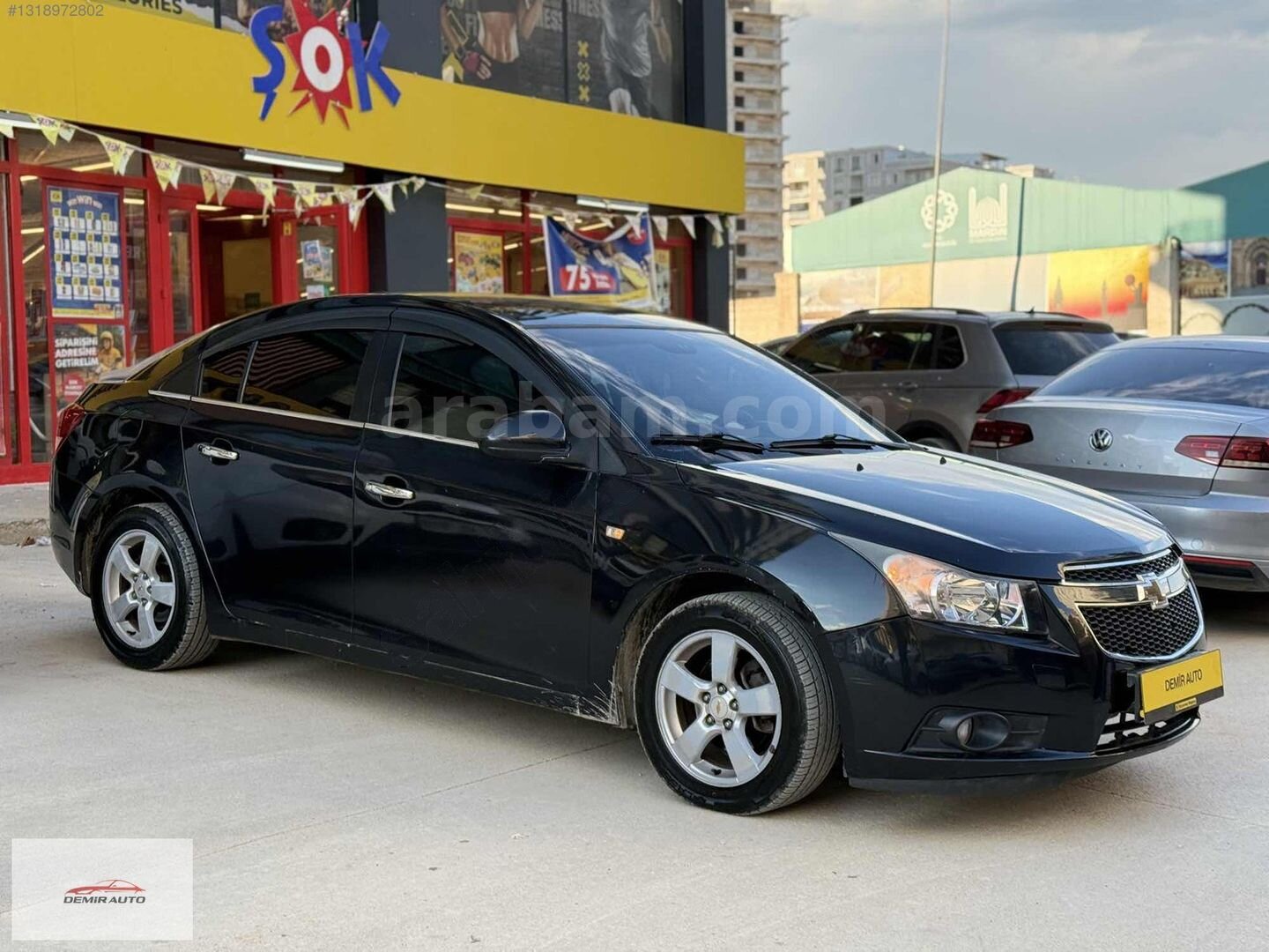Galeriden Chevrolet Cruze 1.6 LS 2010 Model Mardin 230.000 km Siyah 4