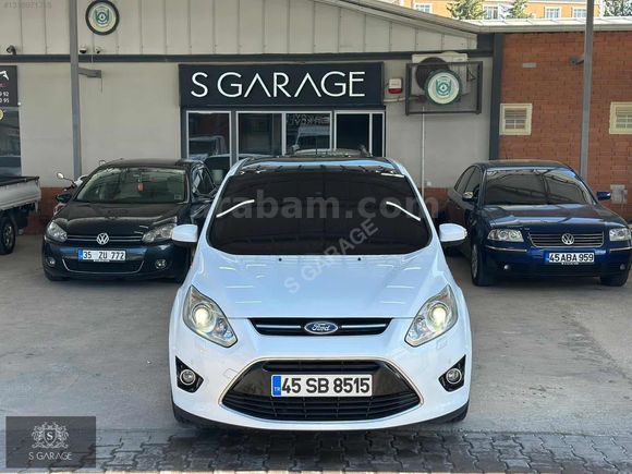 -S GARAGE-2012-FORD-C-MAX-TİTANİUM-CAM TAVAN-163.000KM-HATASIZ-