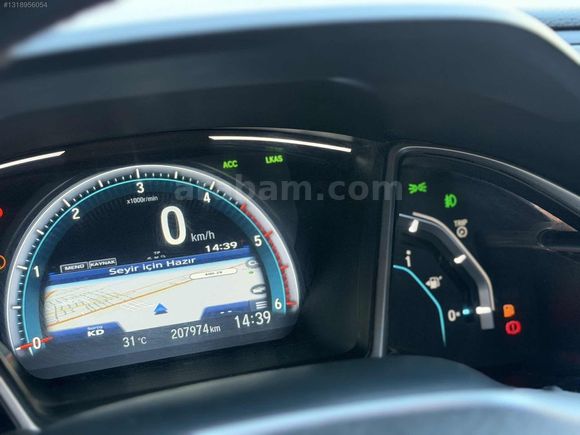 2019 HONDA CİVİC 1.6İ DTEC EXECUTİVE PLUS 207.000 KM DE HATASIZ