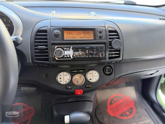 KUSURSUZ TEMİZLİKTE NİSSAN MİCRA 1.2 TEKNA OTOMATİK VİTES 189000