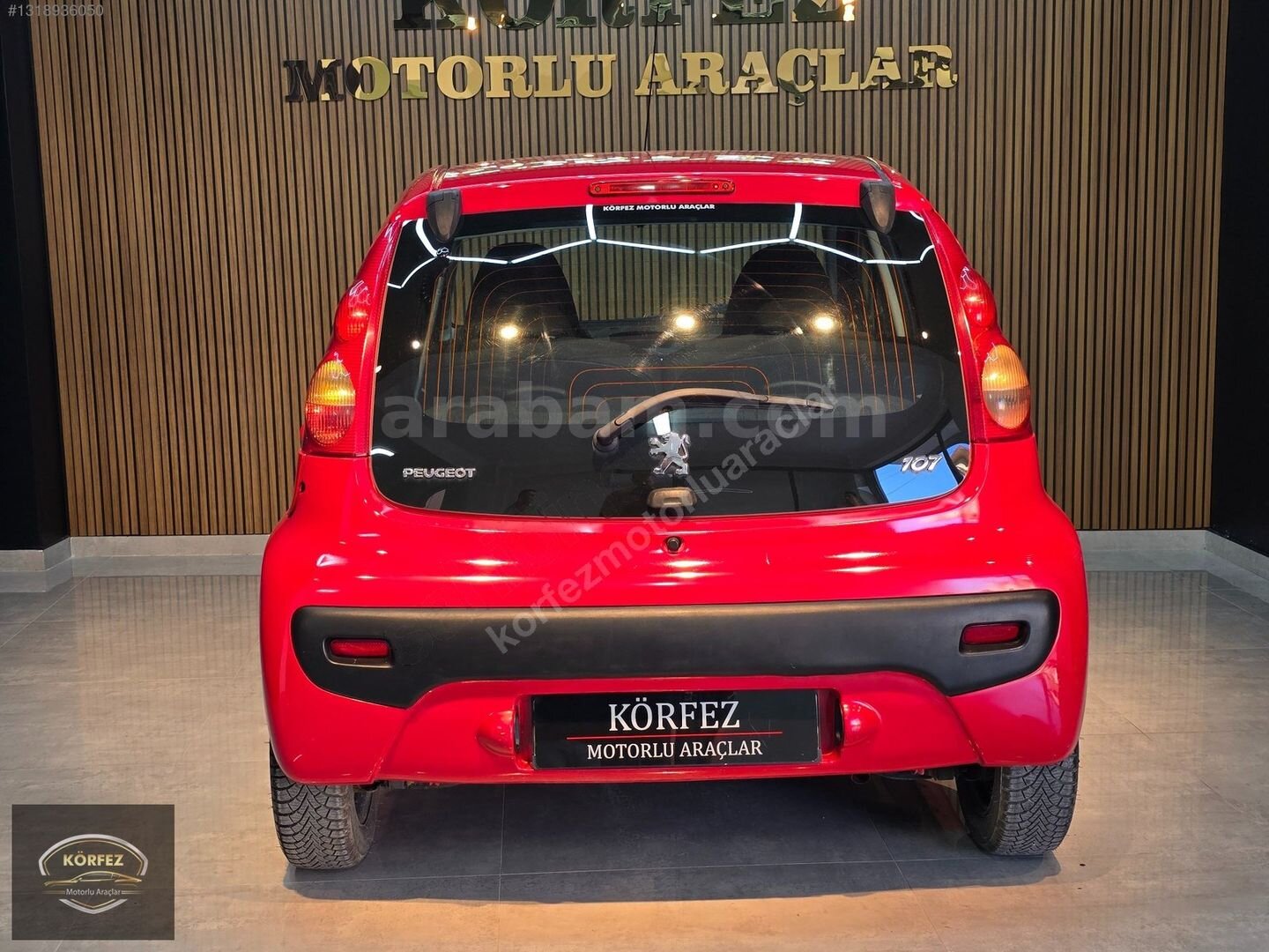 Galeriden Peugeot 107 1.0 Trendy 2011 Model Kocaeli 87.000 km Kırmızı 7