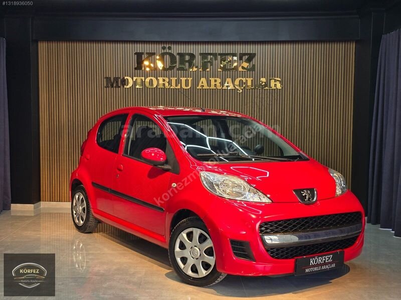 Galeriden Peugeot 107 1.0 Trendy 2011 Model Kocaeli 87.000 km Kırmızı