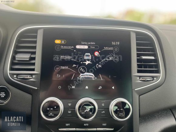 1 PARÇA SÜRTME BOYALI DÜŞÜK KM ICON MEGANE