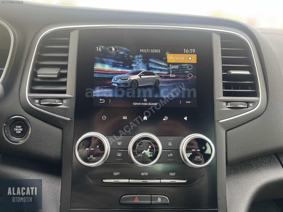 1 PARÇA SÜRTME BOYALI DÜŞÜK KM ICON MEGANE